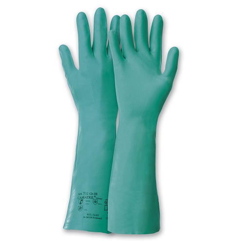 Camatril 732 400 mm Green Chemical Resistant Glove Size 7