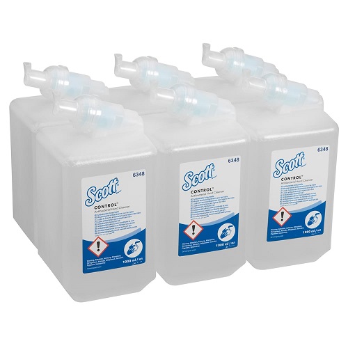 SCOTT CONTROL Anti-Bac Foam Cleanser 6 x 1 litres