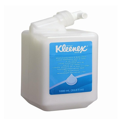 Kleenex® Moisturising Hand and Body Lotion White 6 x 1 litres