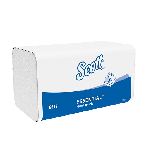 SCOTT® XTRA Hand Towels Interfolded 1 Ply White Small 5100's (To replace KC6677)