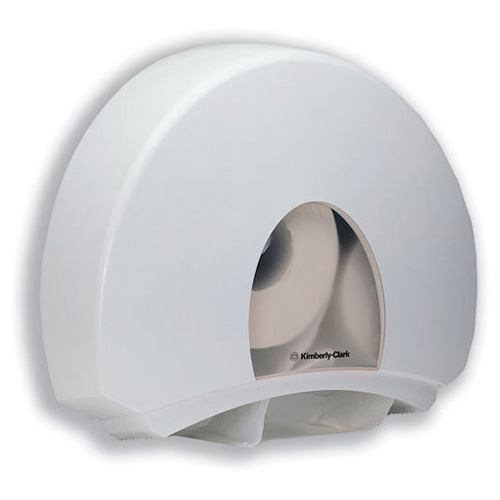 Kimberly-Clark Aqua Jumbo Toilet Roll Dispenser White