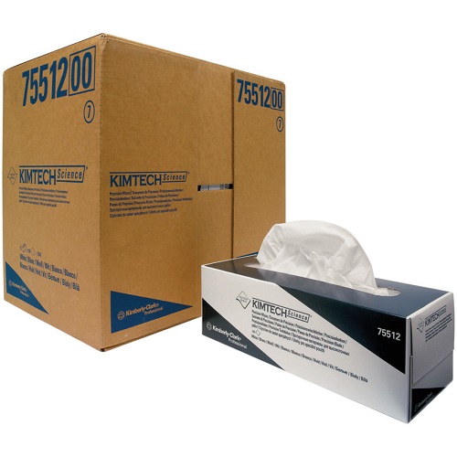 Kimtech Science Precision Wipes Pop-Up Box White Large 15 Boxes x 196's