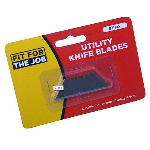 Window Scraper Utility Knife Blades 5's