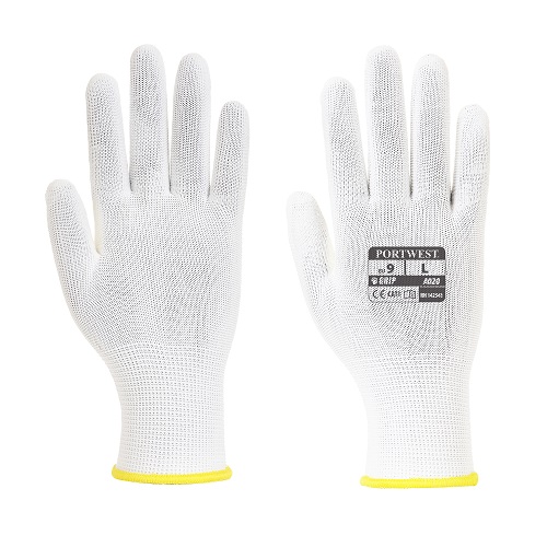 Portwest A020 Assembly Glove White Case of 960 Gloves Size X Small