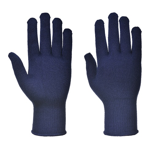 Portwest A115 Thermal Liner Gloves Navy Small