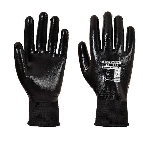A315 All-Flex Grip Glove Black X Large