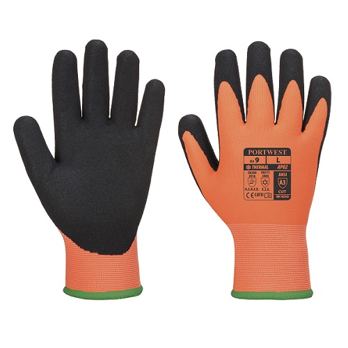 AP02 Thermo Pro Ultra Glove Orange / Black Large