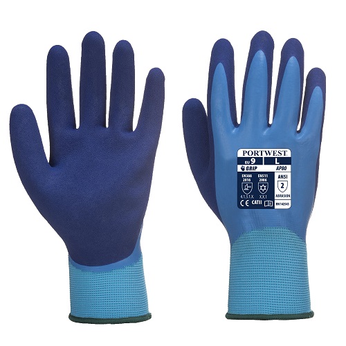 Portwest AP80 Liquid Pro Gloves Blue Medium