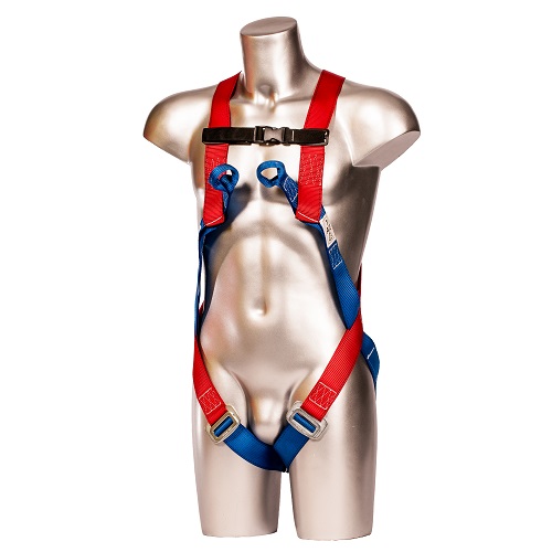 Portwest FP12  2 Point Harness Red / Blue
