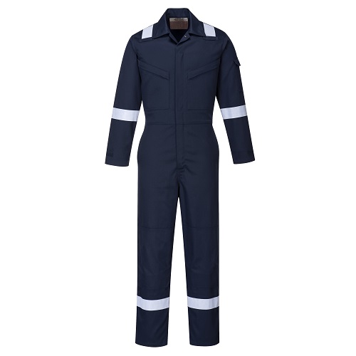 Portwest FR51 Bizflame Plus Ladies Coverall Navy X Small