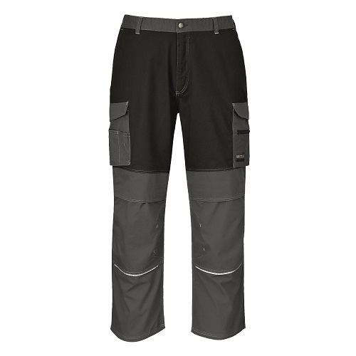 Portwest KS13 Granite Trousers Zoom Grey / Black Small
