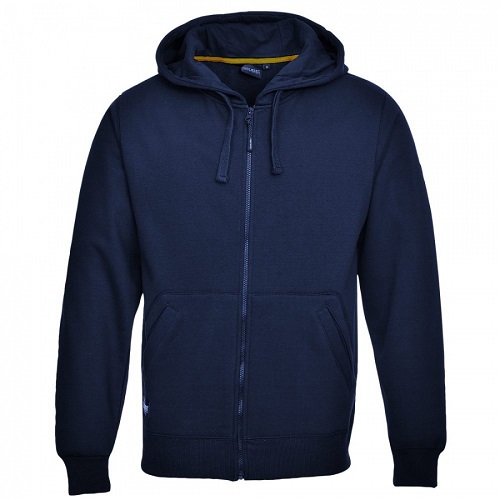Portwest KS31 Nickel Sweatshirt / Full Zip Hoody Navy Small