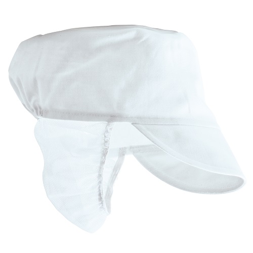 Snood Cap S896 White One Size
