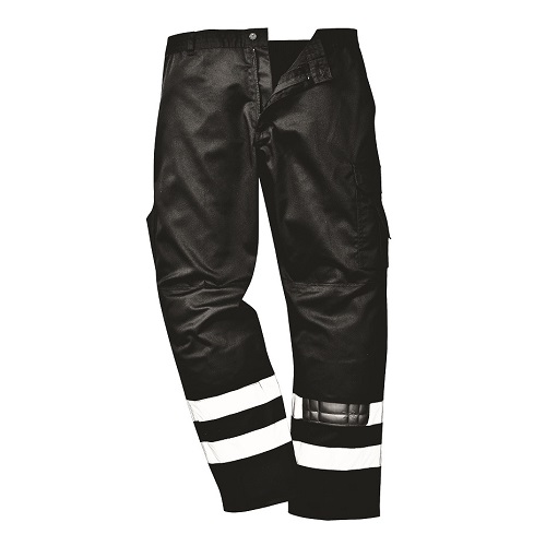 Portwest Iona Safety Combat Trousers S917 Black S