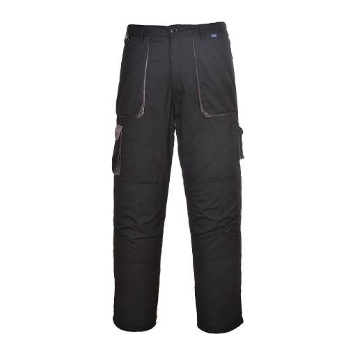 Portwest TX11 Texo Contrast Trousers Black Small