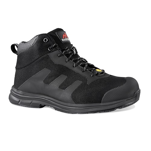 Rockfall TeslaDRI Boot Black Size 10
