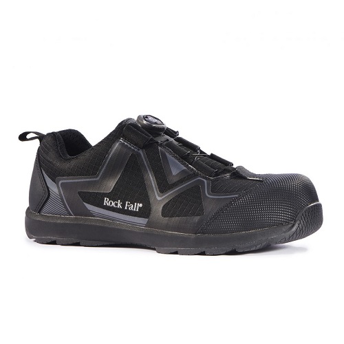 Rockfall Volta Electrical Trainers Black Size 6