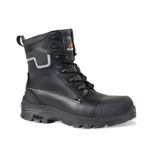 Rockfall Shale Boots Black Size 10