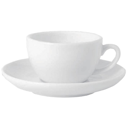 Royal Porcelain Classic White Cappuccino Cups 200 ml Pack of 12