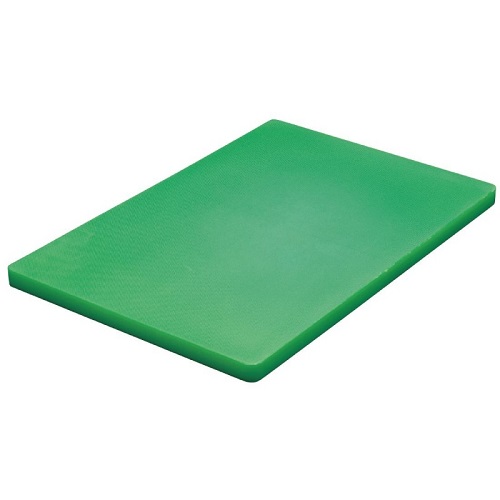Hygiplas Extra Thick Low Density Chopping  Board Green