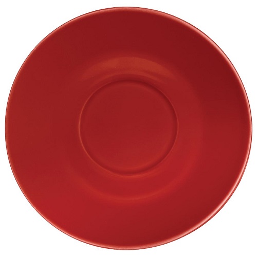 Olympia Cafe Saucers Red 158mm - Pack of 12