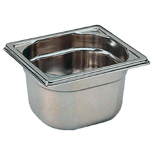 Borgeat Stainless Steel 1/6 Gastronorm Pan 200mm