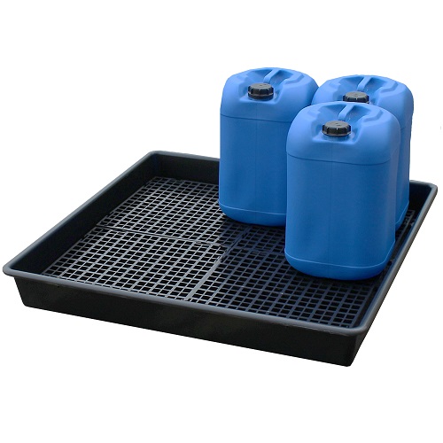Spill Tray with Grid - 100 litre Sump with 4 Grids