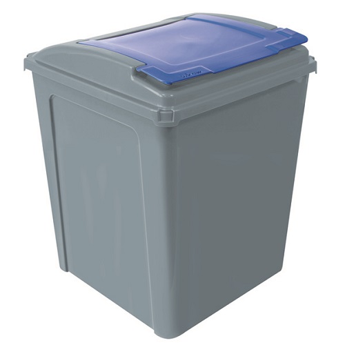 Eco Waste Recycling Bin 50 litre Blue