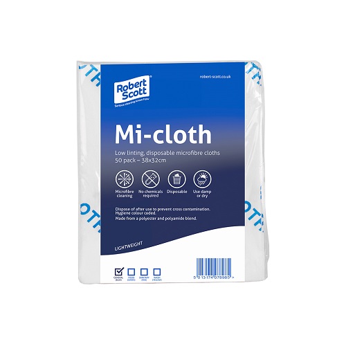 Mi-Cloth Microfibre Blue 50 sheets 38 x 32 cm