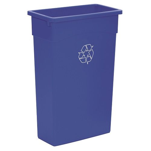Wall Hugger Recycle Bin Blue 90 litre (Base only)
