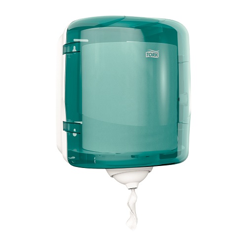 Tork Reflex Single Sheet Centrefeed Dispenser Turquoise