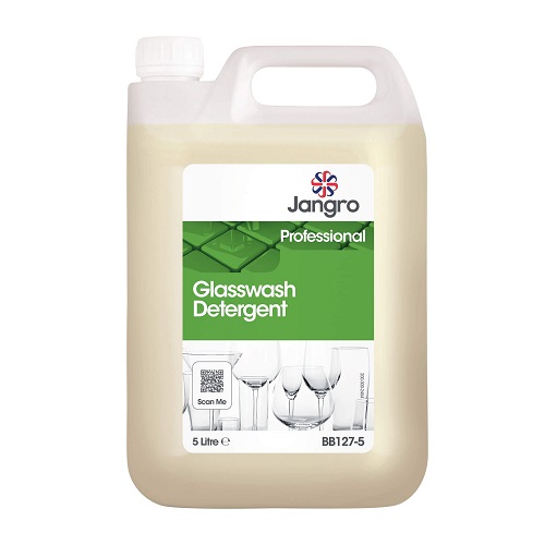 Jangro Glasswash Detergent 5 litre (Replaces S3 BB125-5)