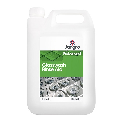 Jangro Glasswash Rinse Aid 5 litres (Replaces S3 BB130-5)