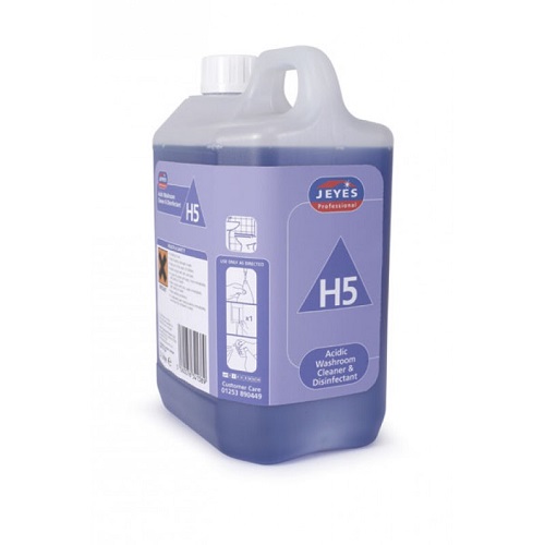 Superblend H5 Acidic Washroom Cleaner and Disinfectant 2 x 2 litres