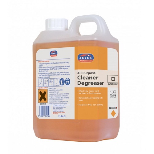 Jeyes C3 All Purpose Cleaner Degreaser 2 x 2 litres