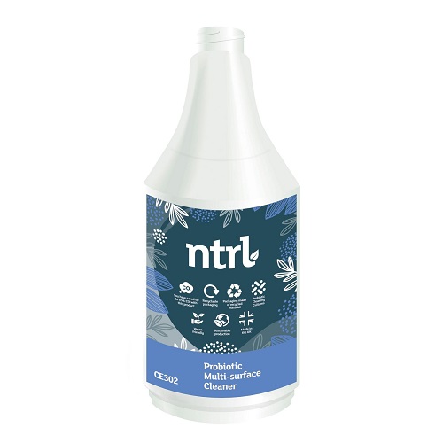 Empty Trigger Bottle for Jangro ntrl Probiotic Mult-Surface Cleaner 1 litre