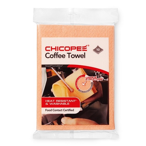 Chicopee Coffee Towels Orange 43 x 32 cm 10's