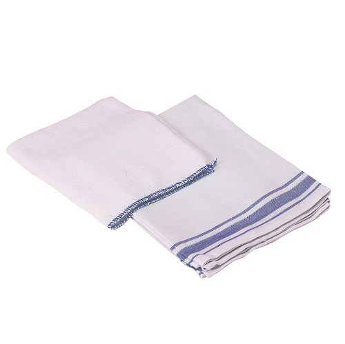 Cotton Tea Towels White 19 x 29" 10's