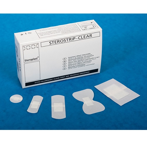 Sterostrip Clear Assorted Washproof Plasters 100's