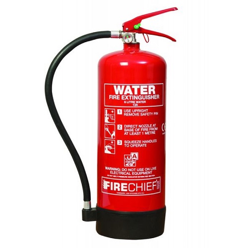 Fire Extinguisher Water 6 litres
