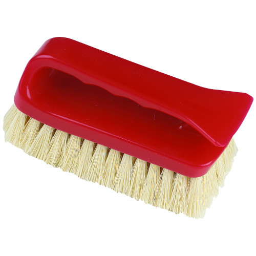 Upholstery / Carpet Plastic Brush 6" Red