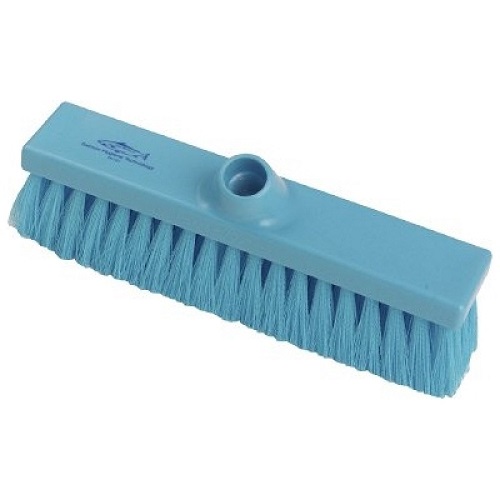 Premier Flat Sweeping Broom Soft 280 mm Blue
