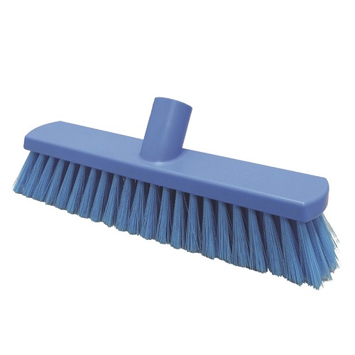 Soft Crimped Fill Sweeping Broom 280 mm Blue