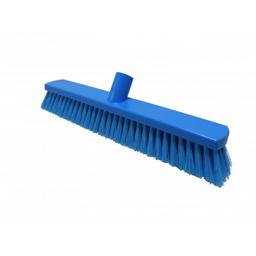 Soft Crimped Fill Sweeping Broom Blue 15" 38 cm
