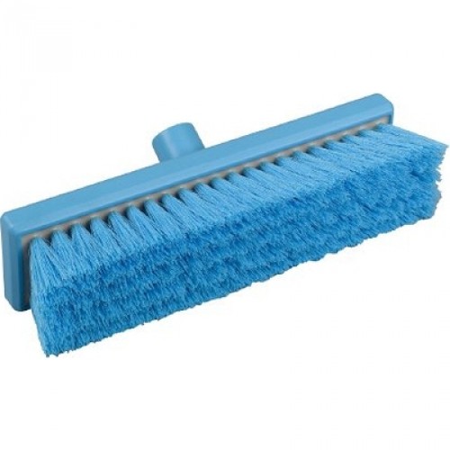 Hygiene Flat Sweeping Broom Soft 300 mm Blue