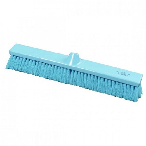 Premier Flat Sweeping Broom Stiff 500 mm Blue