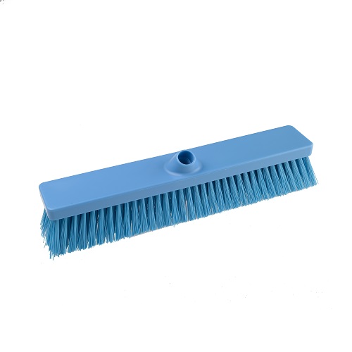 Hygiene Platform Broom Head Stiff 457 mm Blue