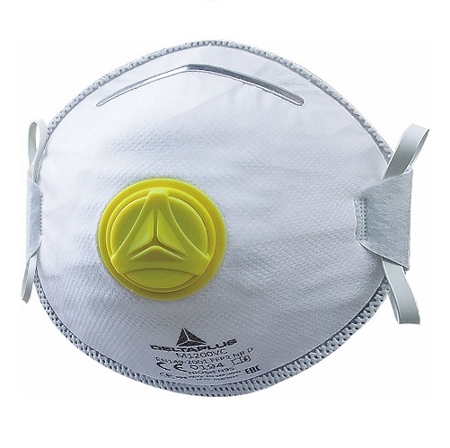 FFP2 Moulded Disposable Respirator Valved Pack of 10