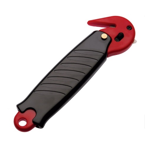 Pacplus Multifunction Safety Cutter Heavy Duty Red / Black