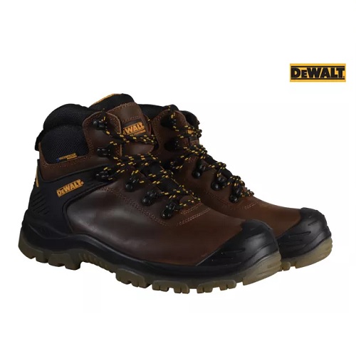 Dewalt Newark S3 Waterproof Safety Hiker Boots Brown Size 9